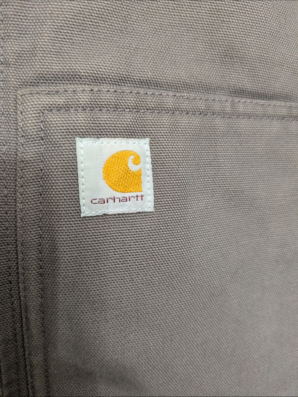 Carhartt Hooded Vest Gray Large 12/14 Thinsulate - Picture 4 of 9